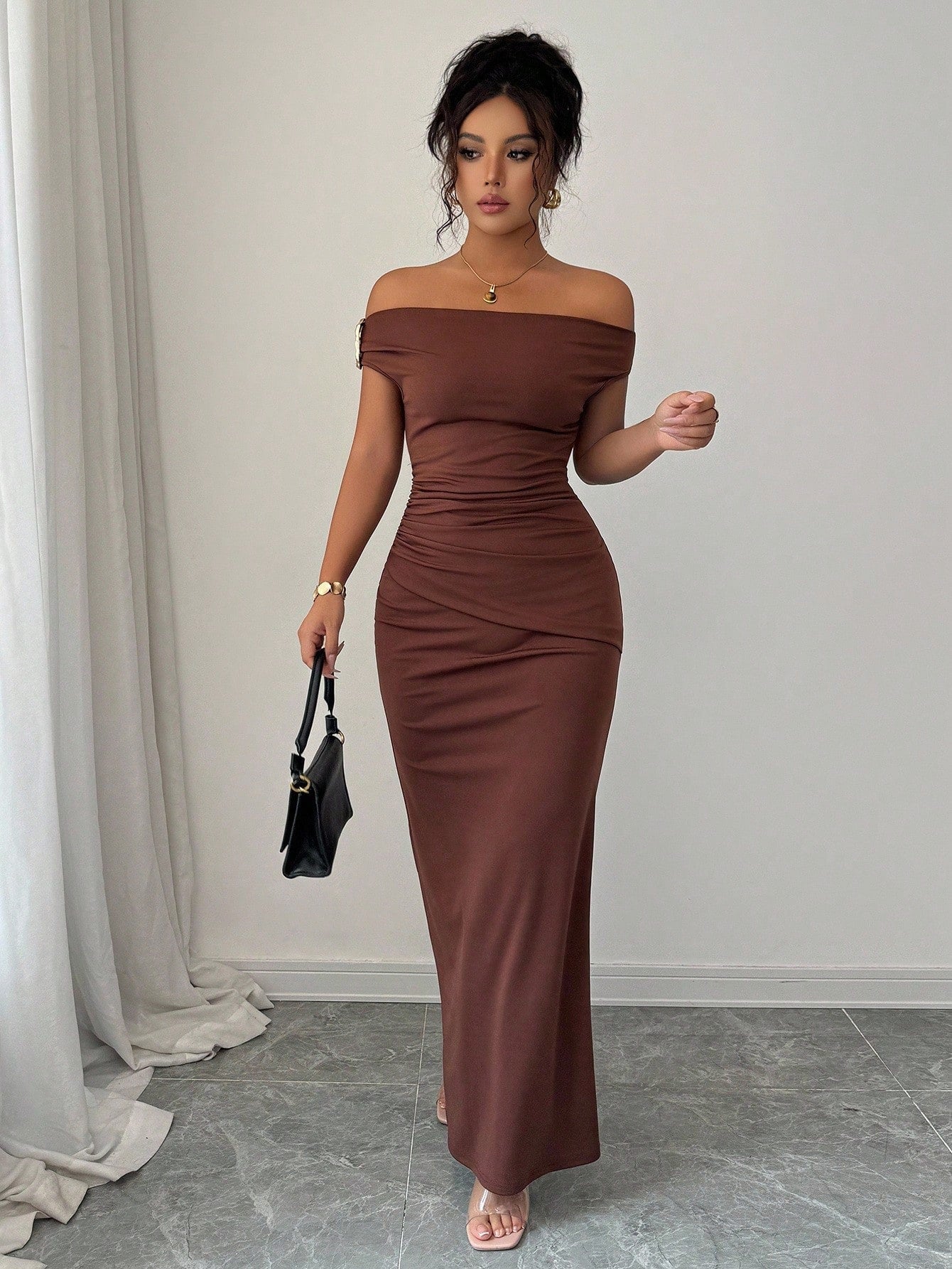 Off the Shoulder Elegant Dress