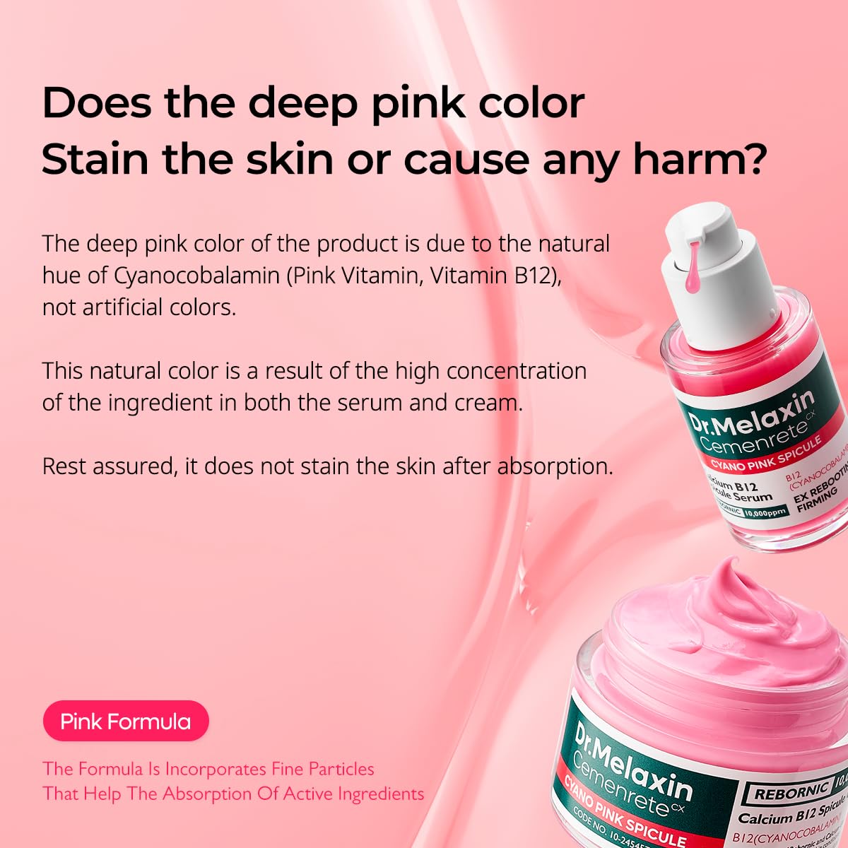 Dr. Melaxin Cemenrete Cyano Pink Spicule Serum