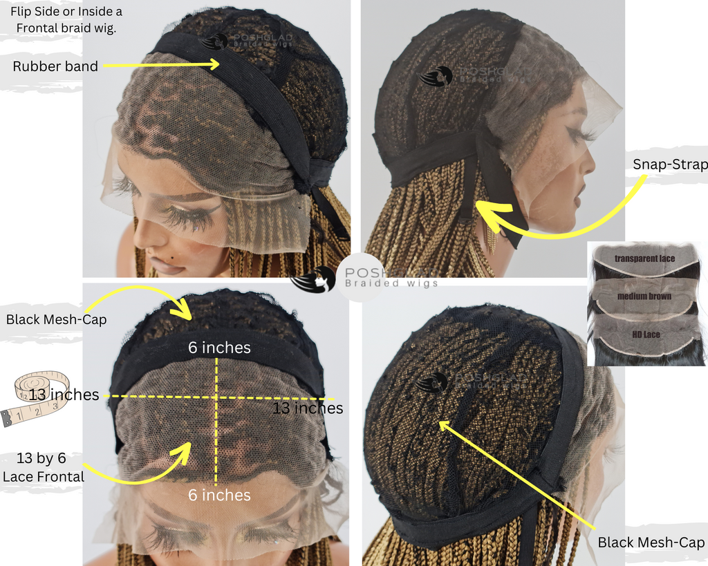 Ready to Ship- Frontal Box Braid