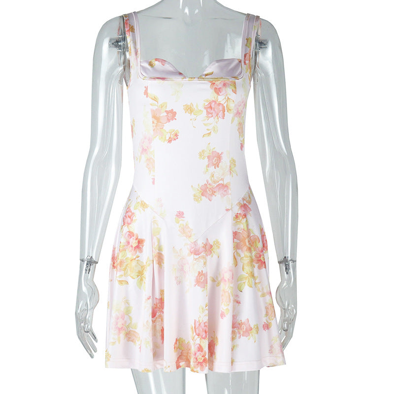 Floral mini dress