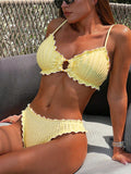 Ruffled Bikini Swimsuit