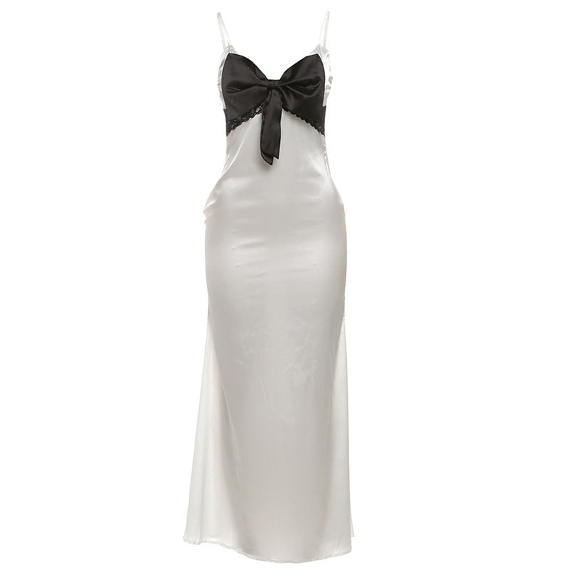 Bow Slim Fit Dress