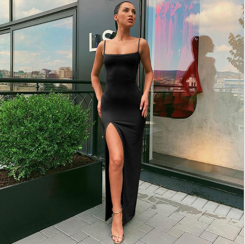 Sexy Slit Maxi Dress
