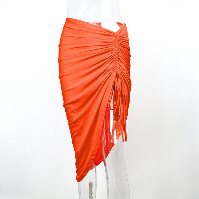 Drawstring Skirt