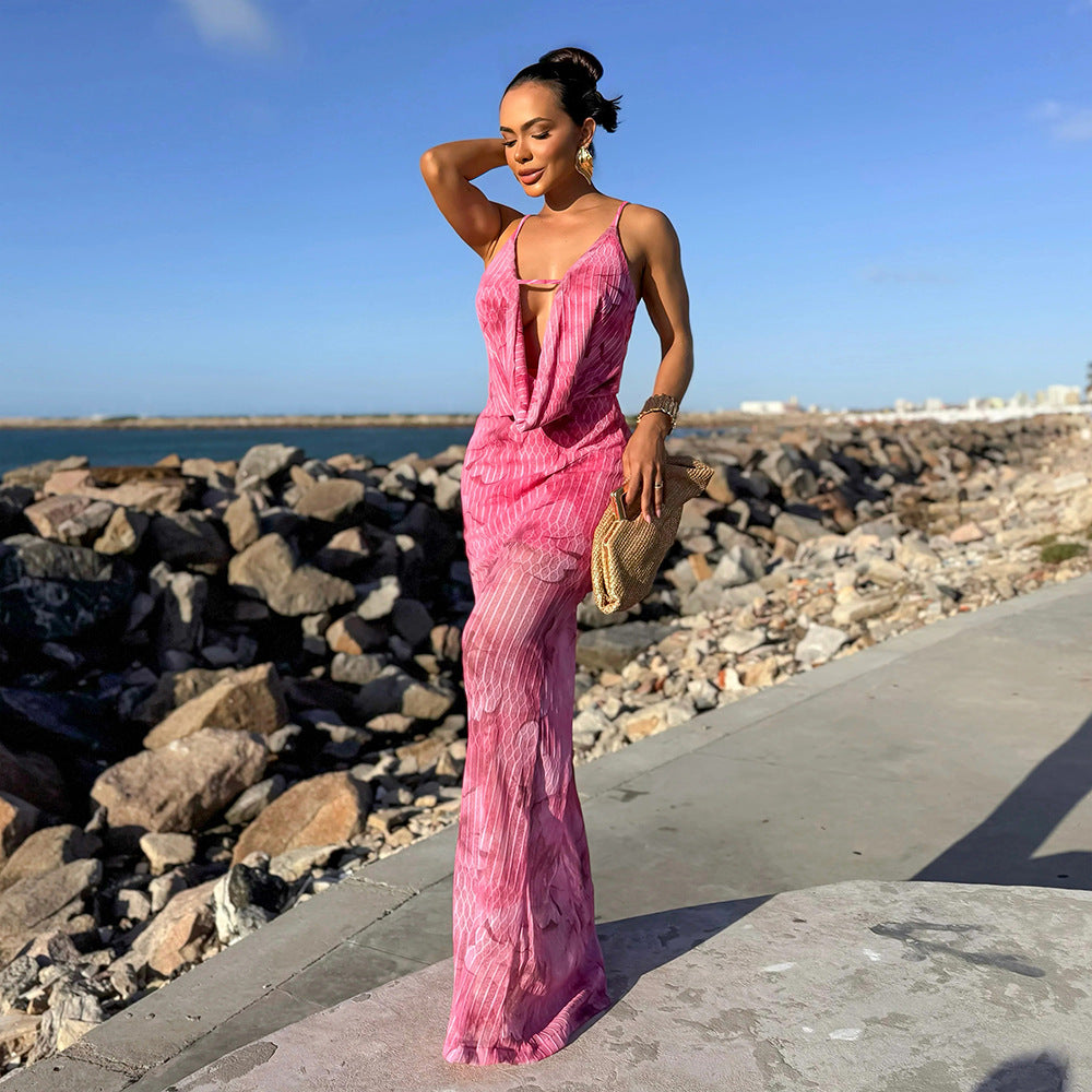 Slim Fit Maxi Dress