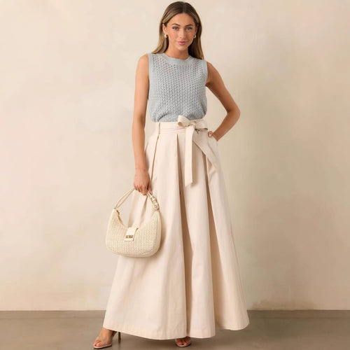 Apricot Straight Leg Pants