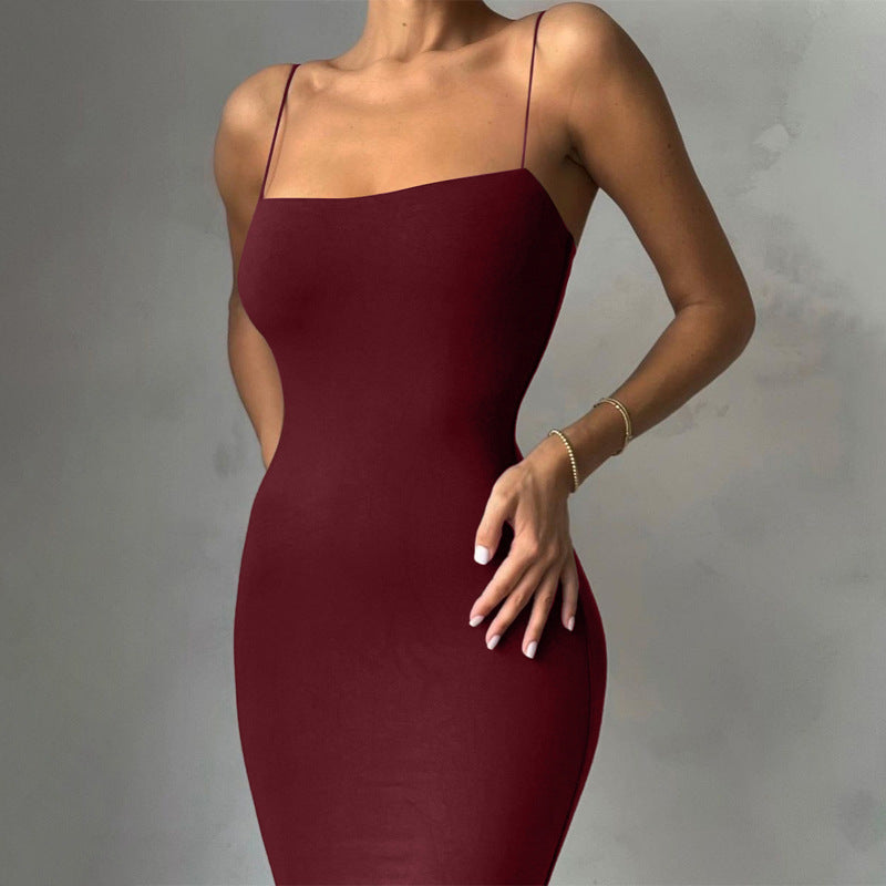 Maxi Dress Slim Dress