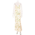Elegant Floral Strap Dress