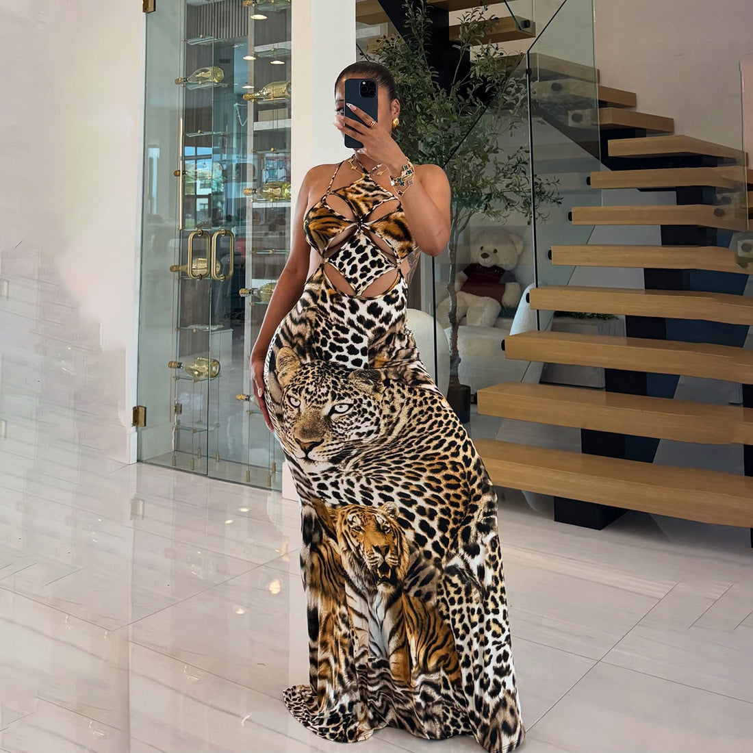 Tiger Stripe Dress