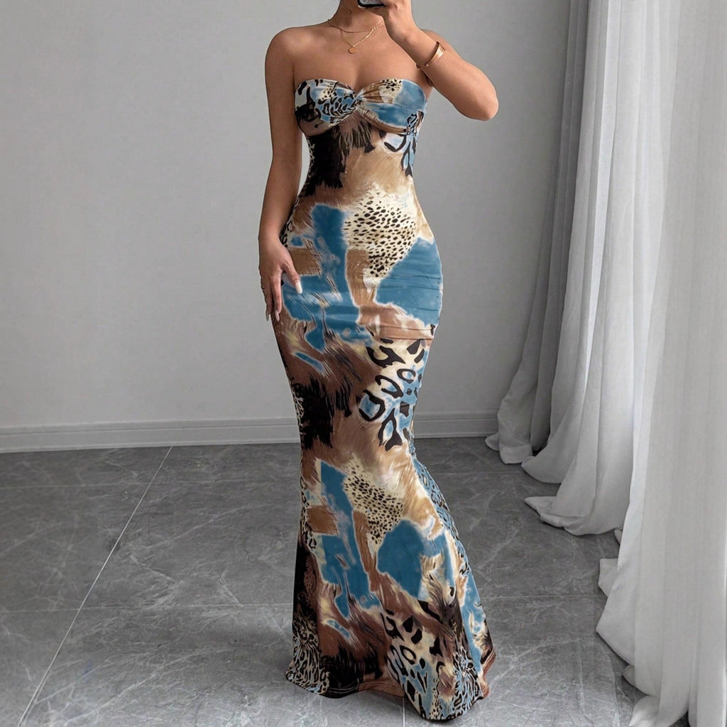 Sleeveless Backless Dress
