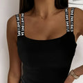 Solid Color Sleeveless Tank Top