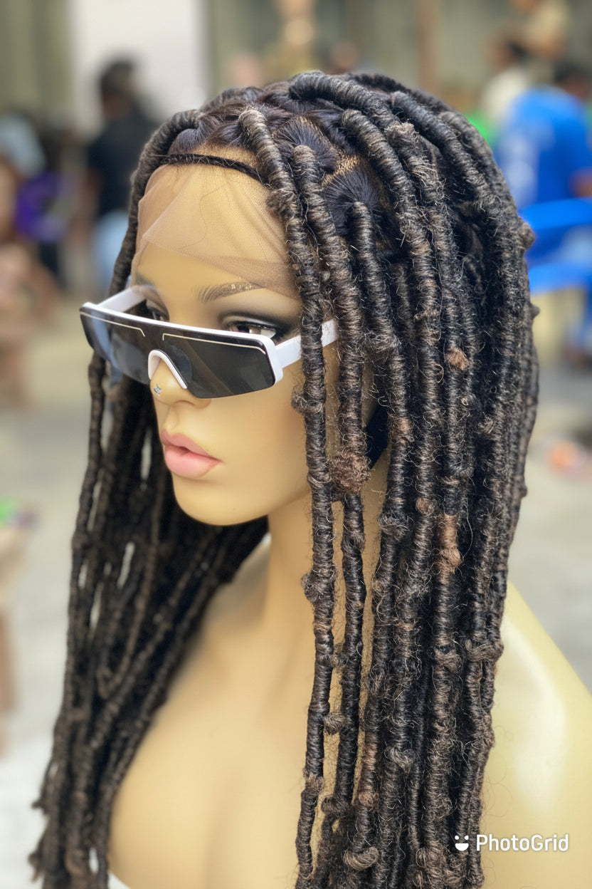 Destress Faux Locs - Faux Locs Color 1B/27 - Whoopi