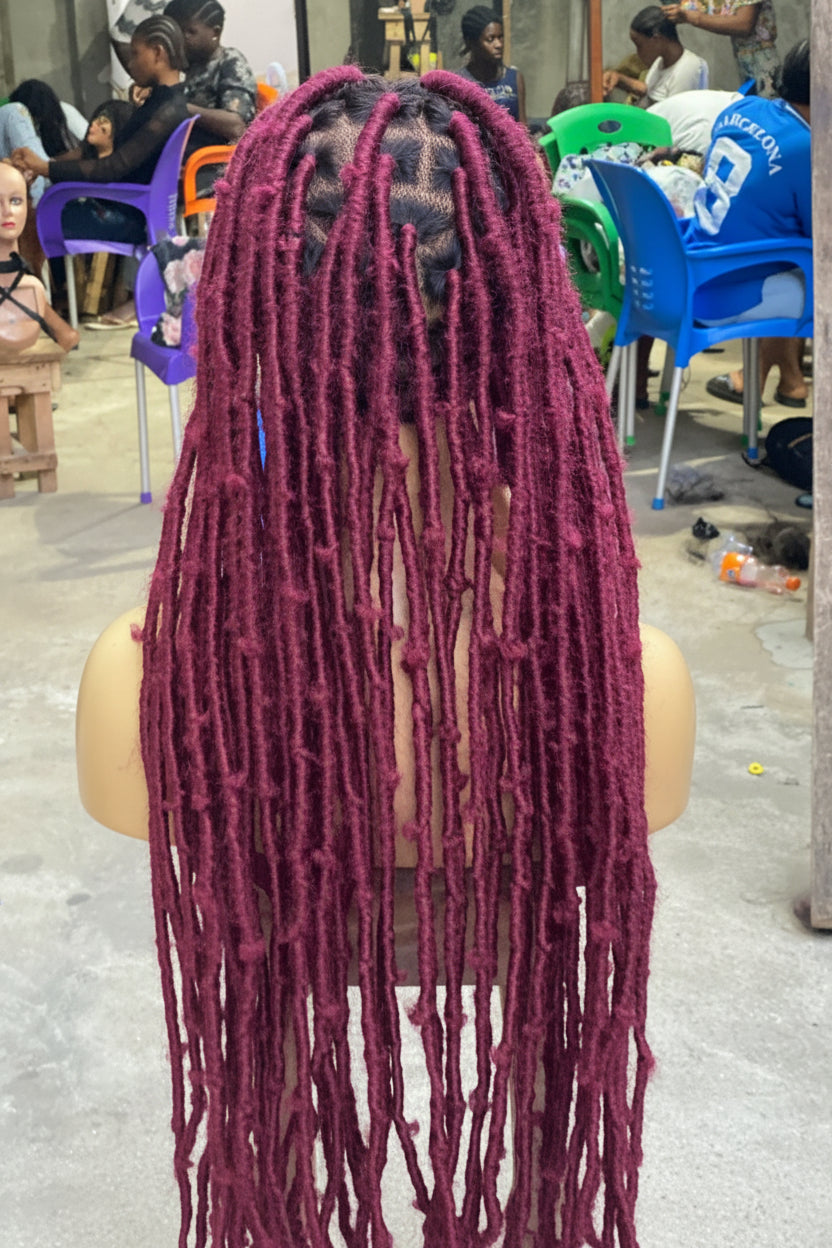 Destress Faux Locs Wig - Swiss Full Lace  - Maryam