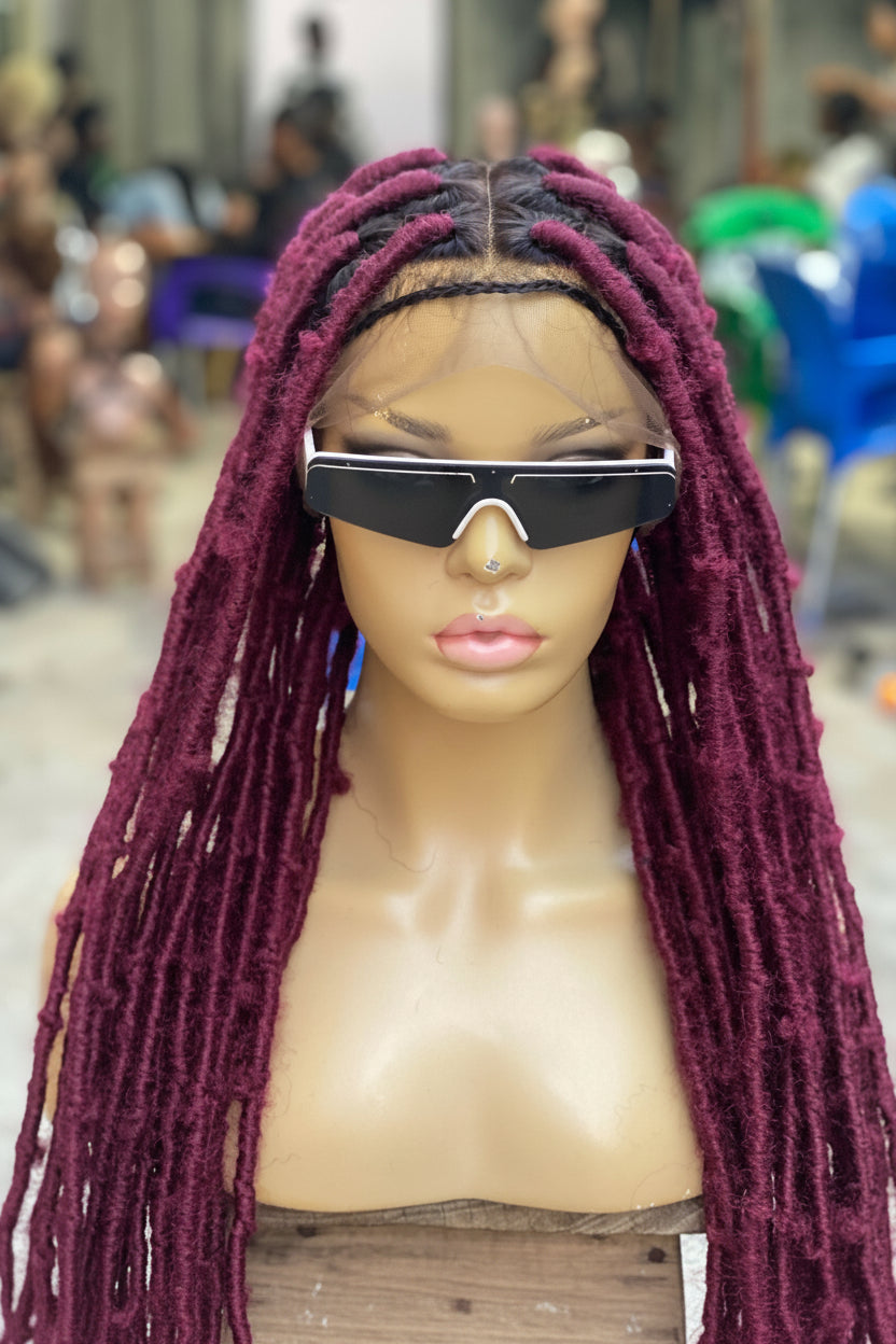 Destress Faux Locs Wig - Swiss Full Lace  - Maryam