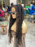 Destress Faux Locs - Faux Locs Color 1B/27 - Whoopi