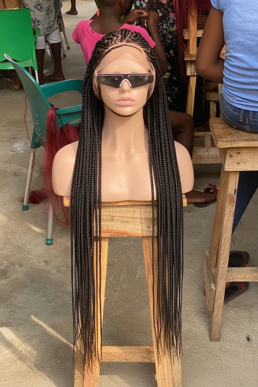 Cornrow Braid Wig - Full Lace - Abimbola