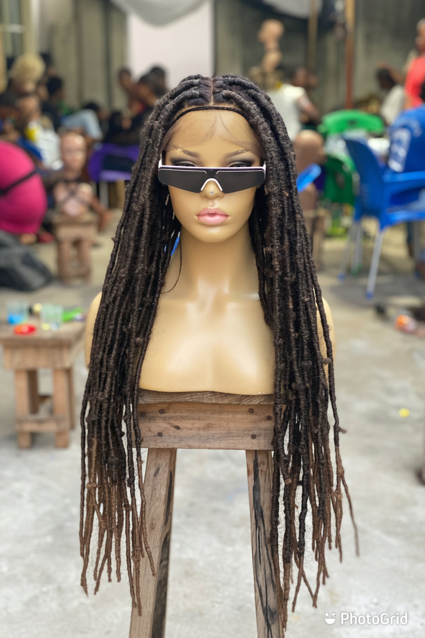 Destress Faux Locs - Faux Locs Color 1B/27 - Whoopi